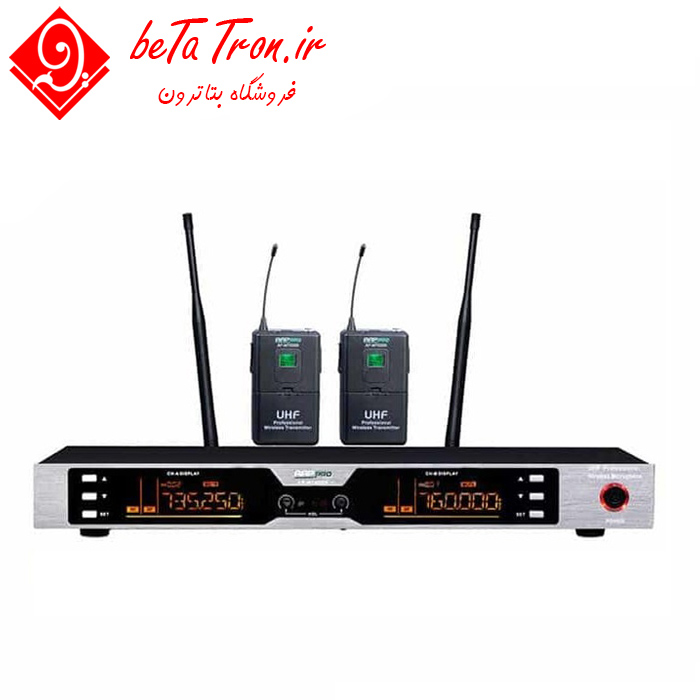 قیمت خرید میکروفن بی سیم یقه ای آسیا امپ AAPPRO AP-M700BB