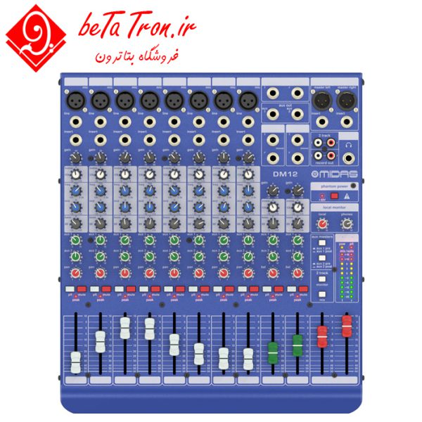 قیمت خرید میکسر آنالوگ مایداس دی ام 12 Midas DM12