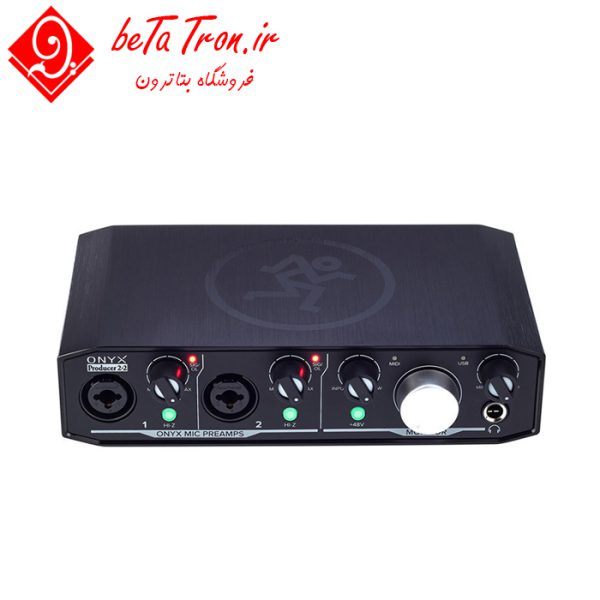 قیمت پردازشگر و کارت صدا مکی 2.2 Mackie Onyx Artist 2.2