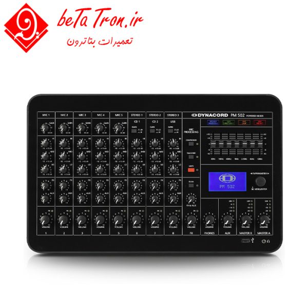 تعمیر پاور میکسر دایناکورد 502 Dynacord 4 تعمیر پاور میکسر دایناکورد 502 Dynacord