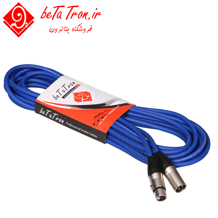 قیمت کابل میکروفون XLR به XLR نری و مادگی کنون بتاترون
