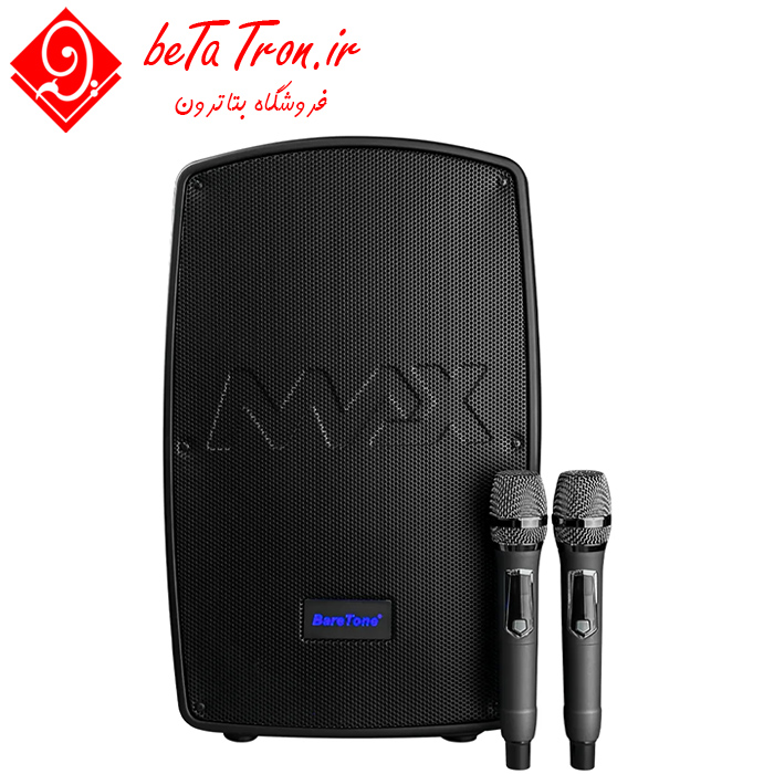 قیمت اسپیکر قابل حمل بریتون مدل BareTone Max10NB 5 اسپیکر بلوتوث دار قوی بریتون BareTone Max10NB