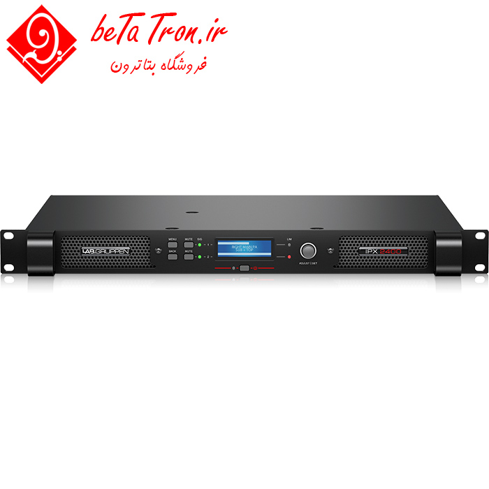 قیمت پاور آمپلی فایر لب گروپن 2400 / Lab Gruppen IPX 2400 8 نمای پنل جلویی پاور آمپلی فایر Lab Gruppen IPX 2400